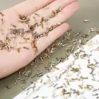 Шнур медный для ожерелья, браслета, 100 шт.лот, 2x7 мм