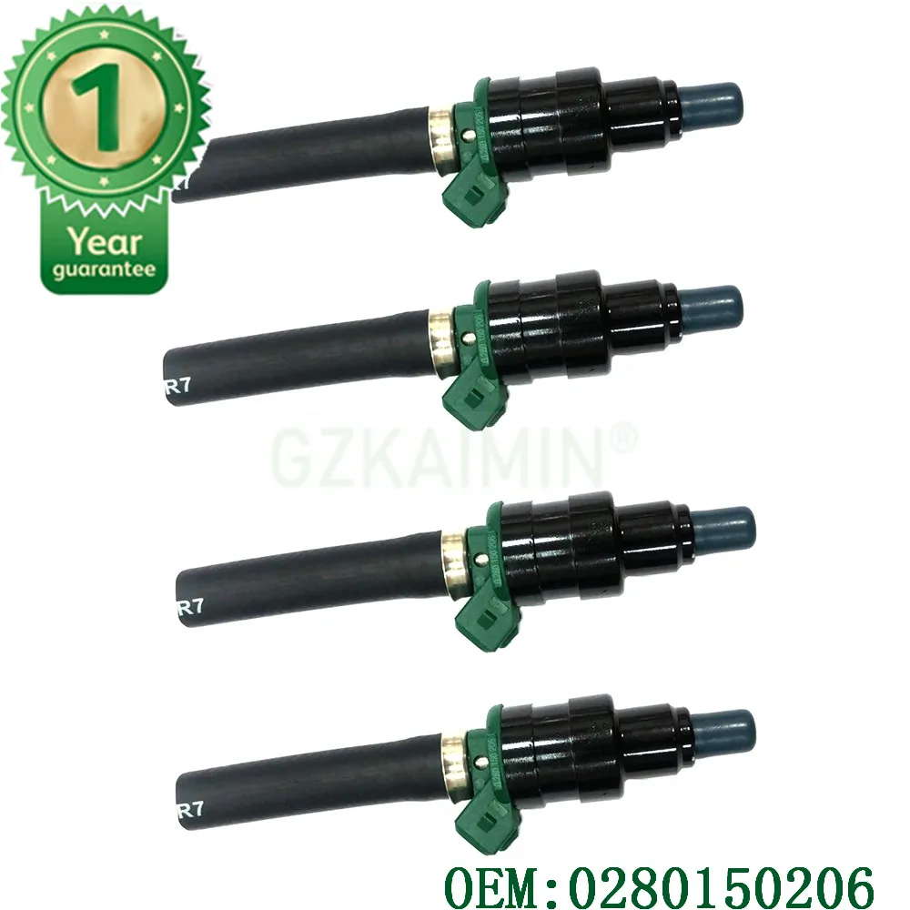 

4 шт., топливный инжектор для Volkswagen Transporter Vanagon 0280150206 л 0280150743 л 025906031 л 1991-1983