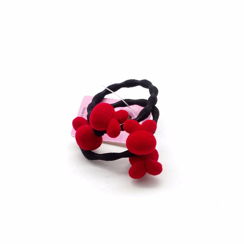 2 шт. Новинка Лидер продаж Детские волос Веревка красная стекаются рисунок