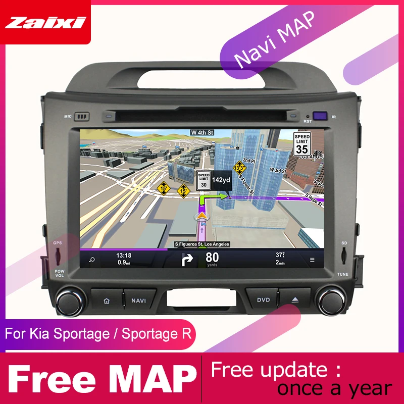 ZaiXi для Kia Sportage R 2010 ~ 2015 автомобильный Android мультимедийная система 2 DIN Авто DVD плеер