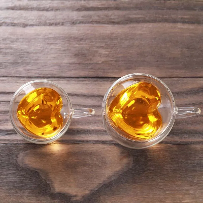 Бокалы Для Вина В Форме Сердца чашка для питья виски водки кофе сока воды