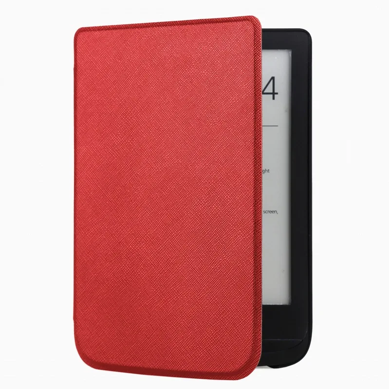 Gligle чехол из тонкой кожи чехол для электронной книги PocketBook Touch Lux 4 627 HD3 632 Basic2 616 читалка+ пленка для экрана