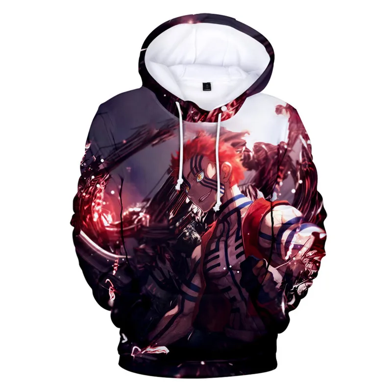 

Cosplay Demon Slayer Kaigaku 3D Loose Style Sweatshirt Hoodie Role Playing Kimetsu no Yaiba Agatsuma Zenitsu Superb 3D Hoodie