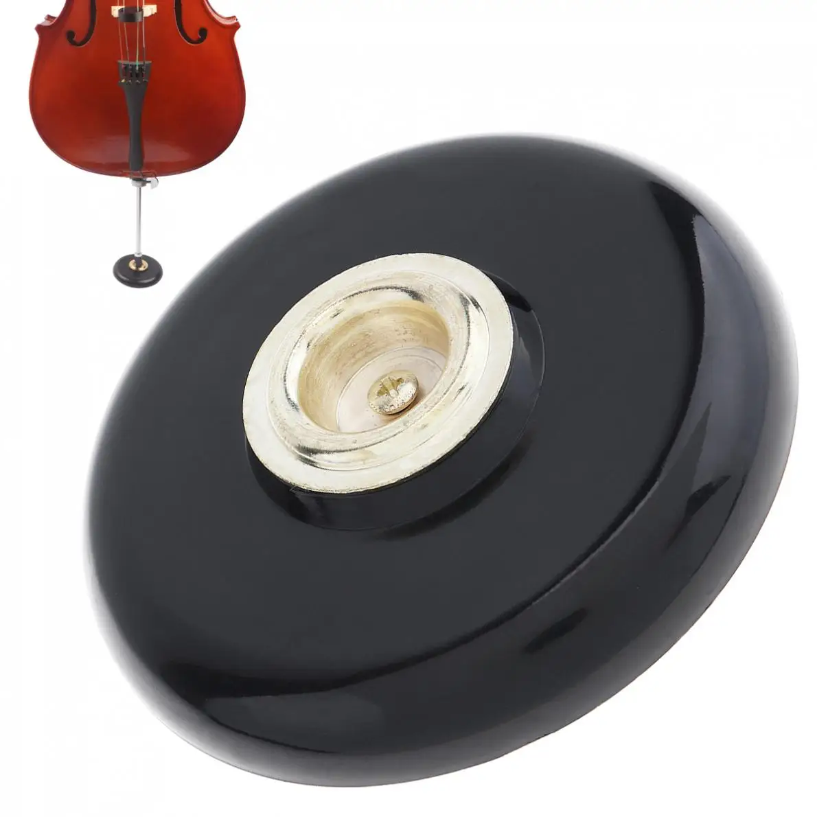 

Star Pin Rest Round Cello Resonance Pin Stop Stopper Violoncello Musical Intruments Parts & Accessories