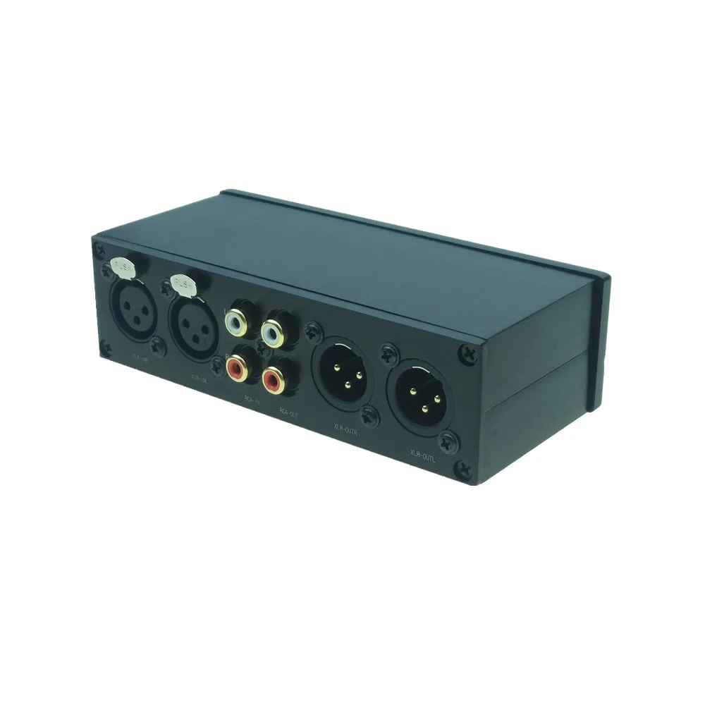 Полностью сбалансированный Пассивный предусилитель стерео HiFi аудио