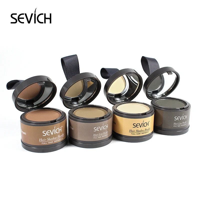 Водостойкая пудра натурального цвета для коррекции линии роста волос средство