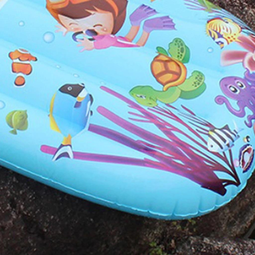 

Child Inflatable Surfboard Surfing Body Boards Swimming Pool Float Mattress Eco-friendly Swim Toy for 3-year-old Kids or Older