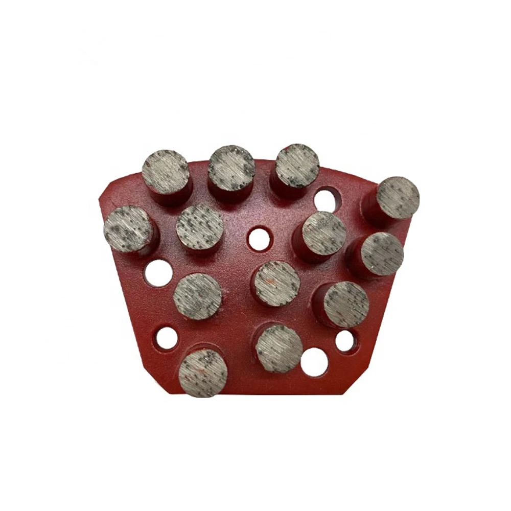 GS58 тринадцать круглых сегментов алмазная шлифовальная обувь для пола Полировка