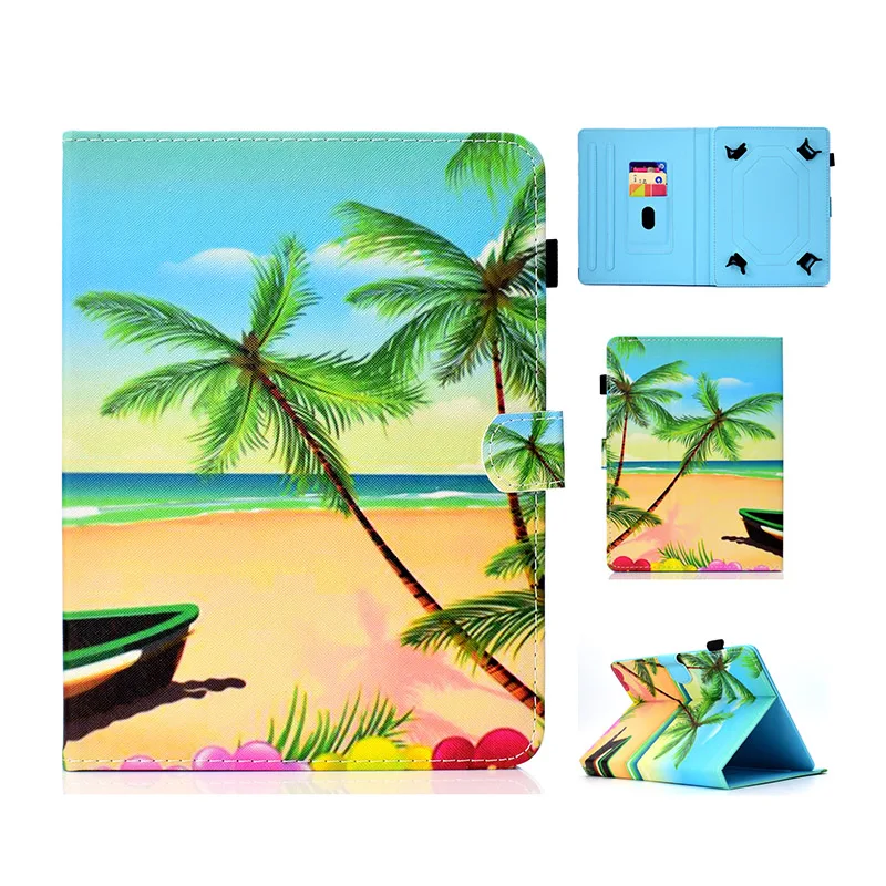 360 Вращающийся из искусственной кожи защитный чехол подставка в виде книжки для