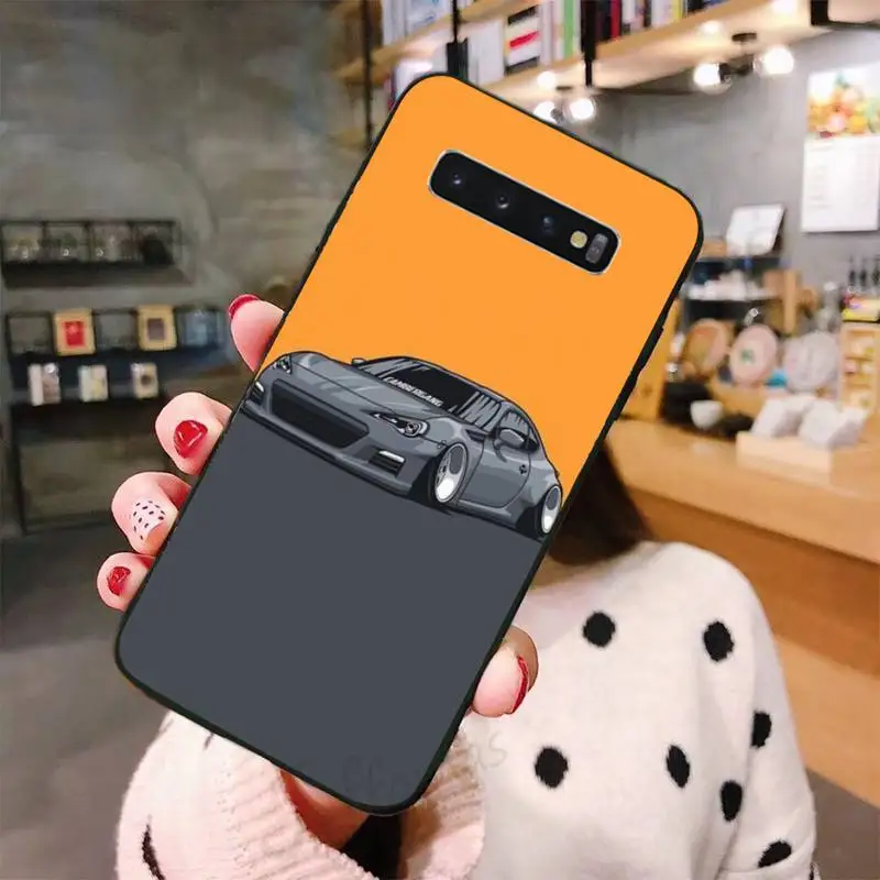 

sports car jdm drift Phone Cases For Samsung A50 A51 A71 A20E A20S S10 S20 S21 S30 Plus ultra 5G M11 funda shell