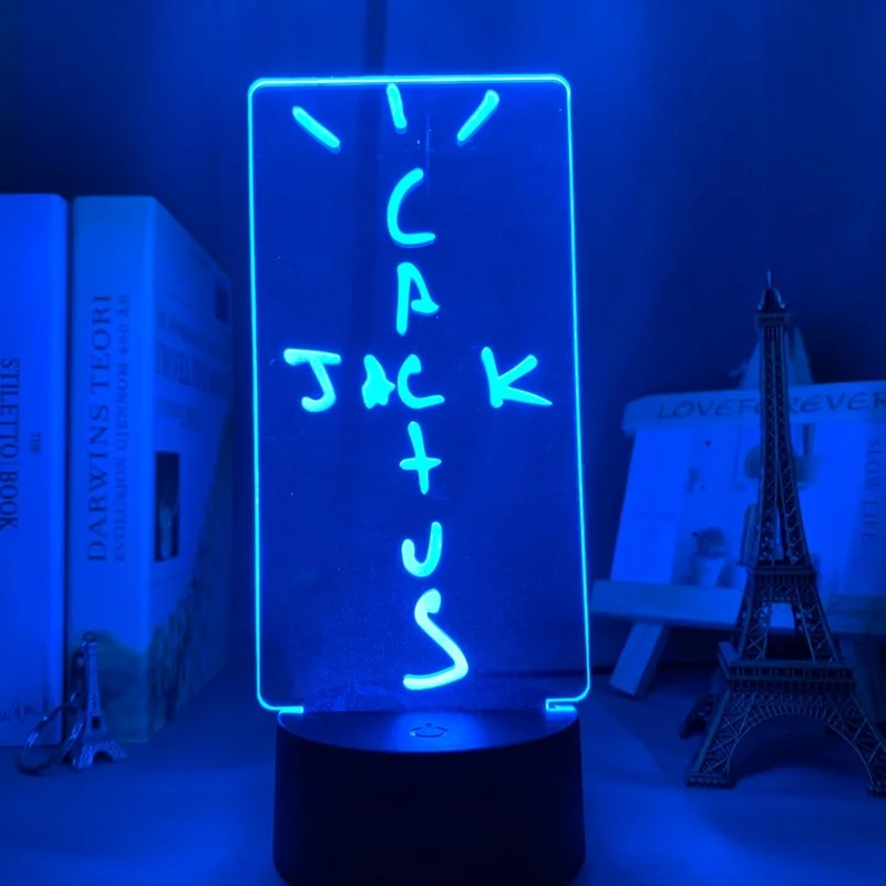 Светодиодный ночсветильник 3D сенсорная Настольная лампа с логотипом для игровой