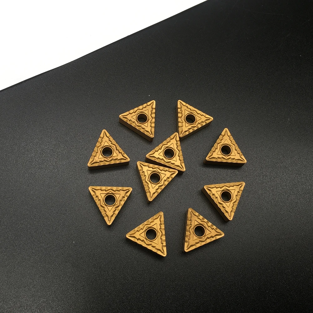 

10PCS TNMG160408 CQ FT4025 Carbide Inserts Turning Tool External Turning Tool Carbide Insert Lathe Cutter For Steel parts