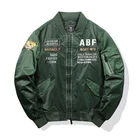 Мужская куртка-бомбер, куртка-ветровка для мотоциклистов