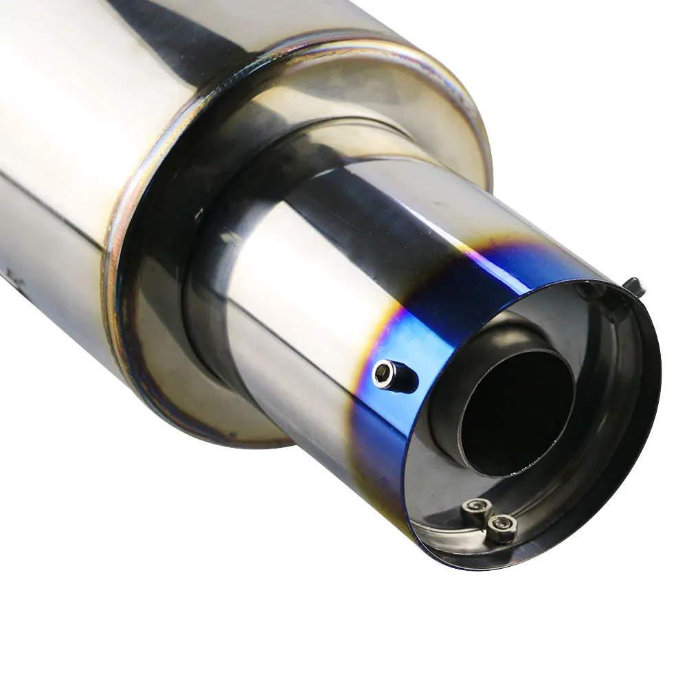 1 шт. глушитель выхлопной трубы автомобиля из высококачественной нержавеющей