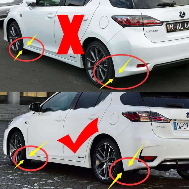 Брызговик для Lexus CT 200H CT200H FSport F Sport 2011 ~ 2017 брызговик щитки от грязи брызговики