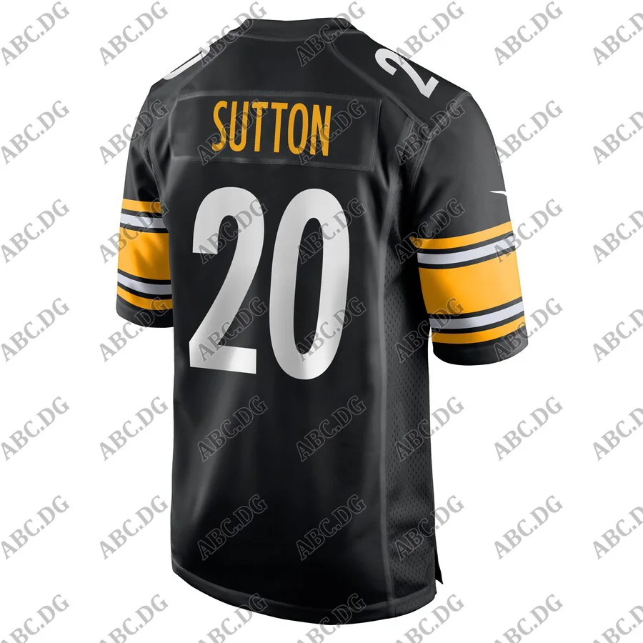 

Men Women Kid Youth Pittsburgh Cameron Sutton Black Game Jersey