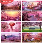 Алмазная живопись 5d HUACAN, домашняя мозаика сделай сам с деревом, полная вышивка квадратнымикруглыми стразами, вышивка пейзажем, домашний декор