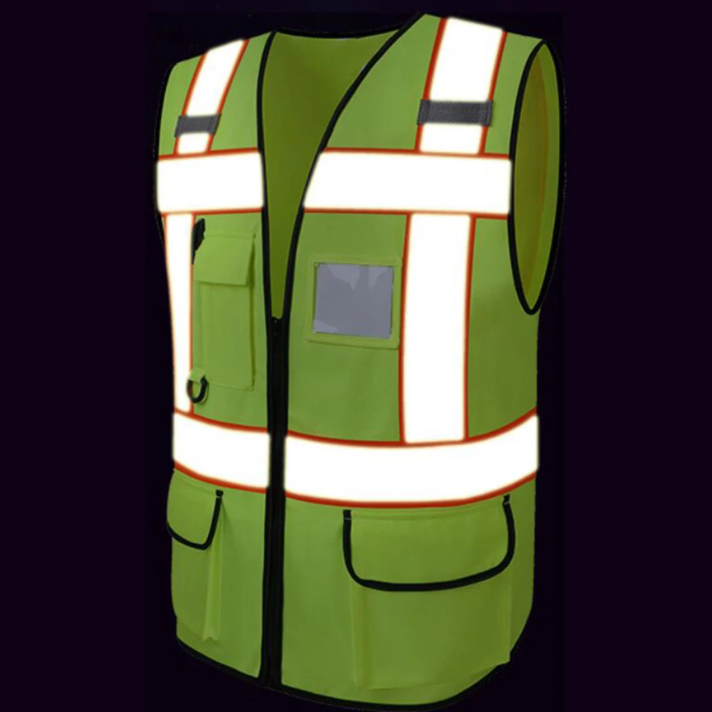 Светоотражающий Жилет высокой видимости со светоотражающими полосками