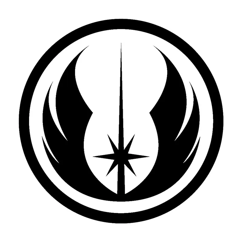 

Car Sticker Decor Motorcycle Decals Star Wars Cartoon Jedi Sticker Decorative Accessories Creative Waterproof Suitable for Car