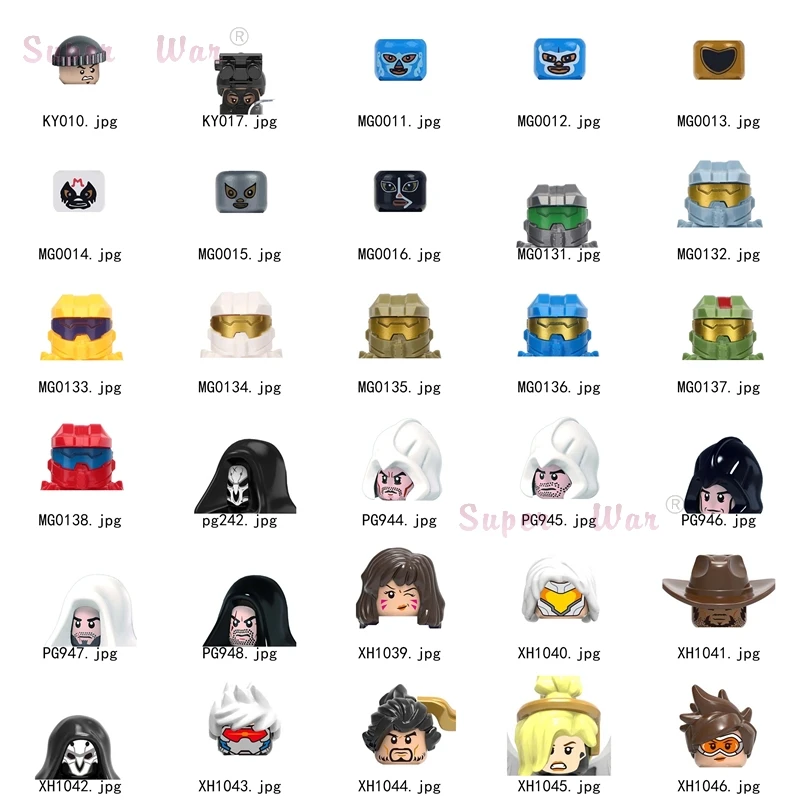 Одиночный игровой Истребитель модель Лиги Рамирес Huracan фигурки голова