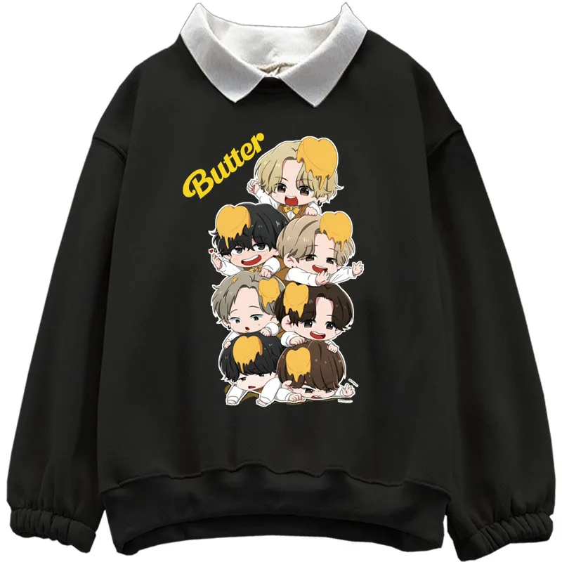 

Свитшот мужской/женский, с имитацией масла, Повседневный, осенне-зимний