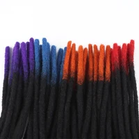 60 strands vast strong dreads extensions human hair dreadlocks t color for braiding a full head