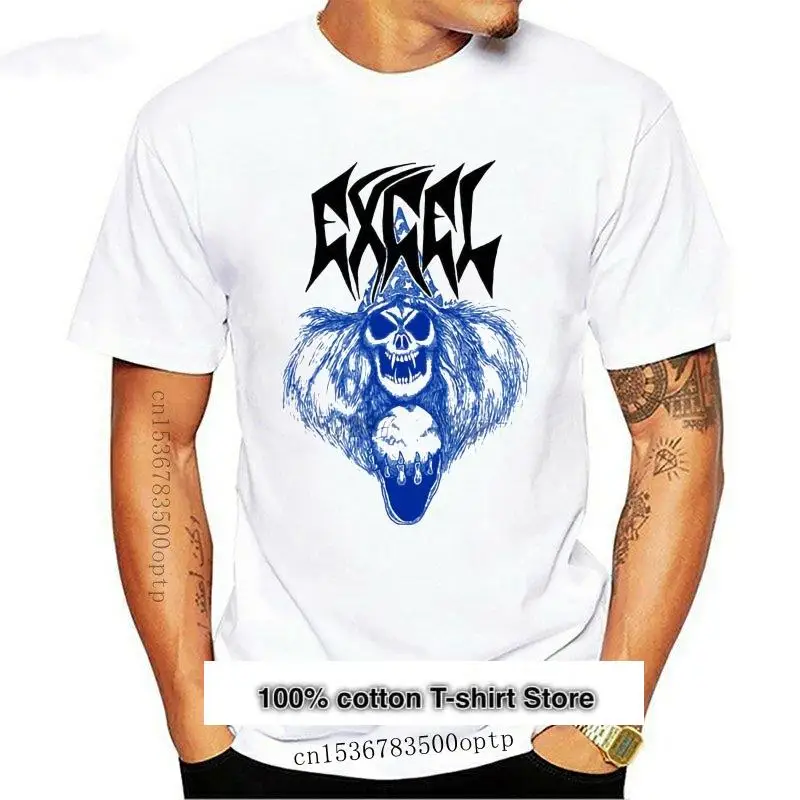 

Camiseta Excel v7, blanca, basura, heavy metal, todas las tallas, S-3xl