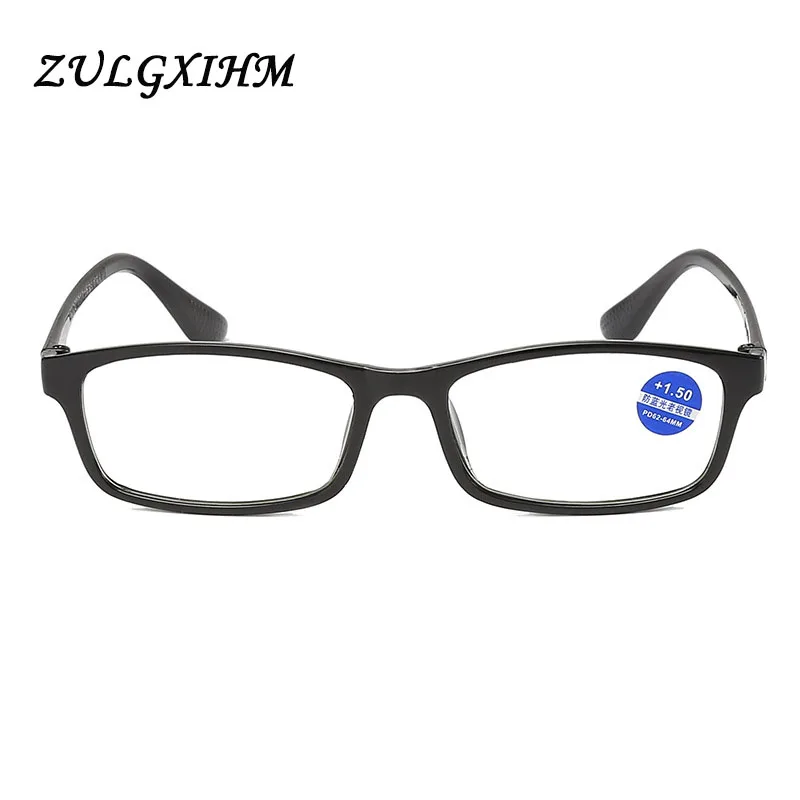 Новинка TR90 Ультра светильник для женщин и мужчин очки чтения Ретро прозрачные