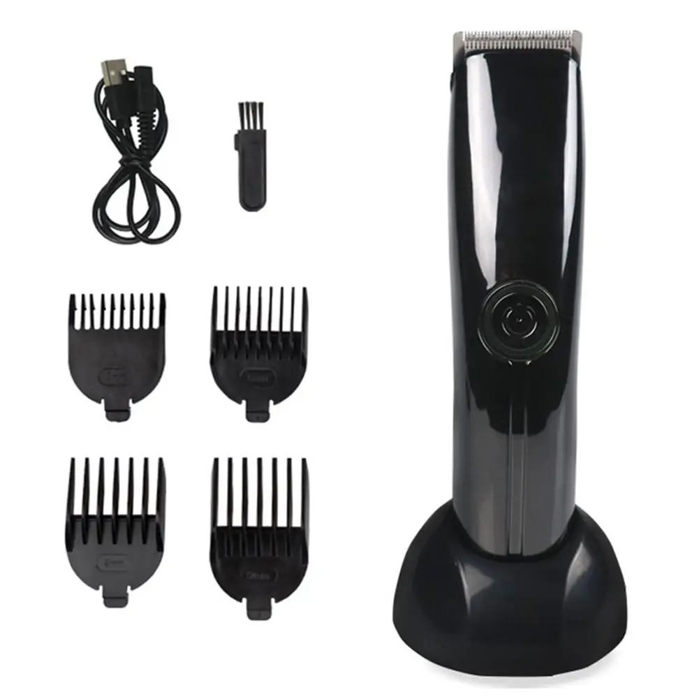 

Professional Haircut Set USB Charging Hair Clipper Kit With Guide Comb And Cleaning Brush And Other Accessories For Adults Kids