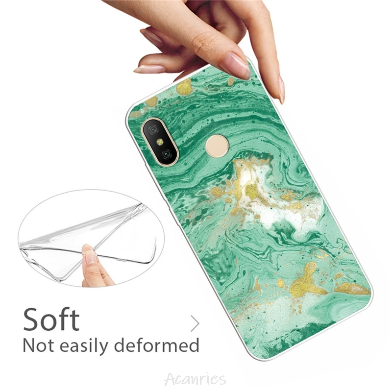 Роскошный Мраморный чехол для xiaomi redmi note 6 pro 6pro 7a 6a mi a2 lite a2lite подставка-держатель