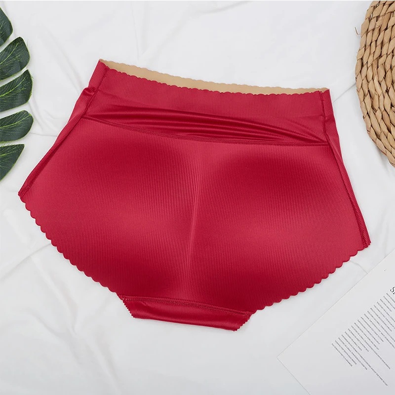 Трусики с подкладкой из губки нижнее белье для подтяжки ягодиц цельное женское