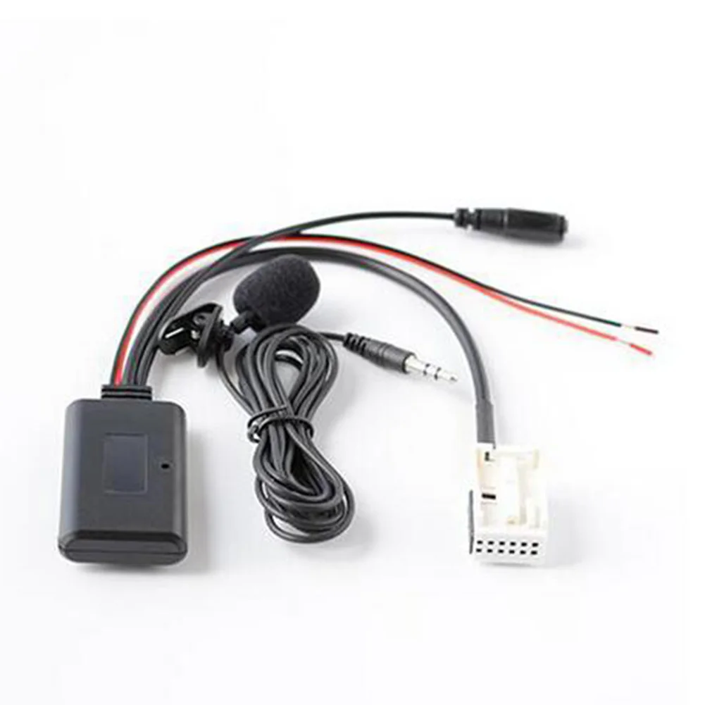 

Car Bluetooth 5.0 AUX Radio Audio Cable Adapter MIC For Audi A2 A3 A4 B7 TTs TT A8 R8