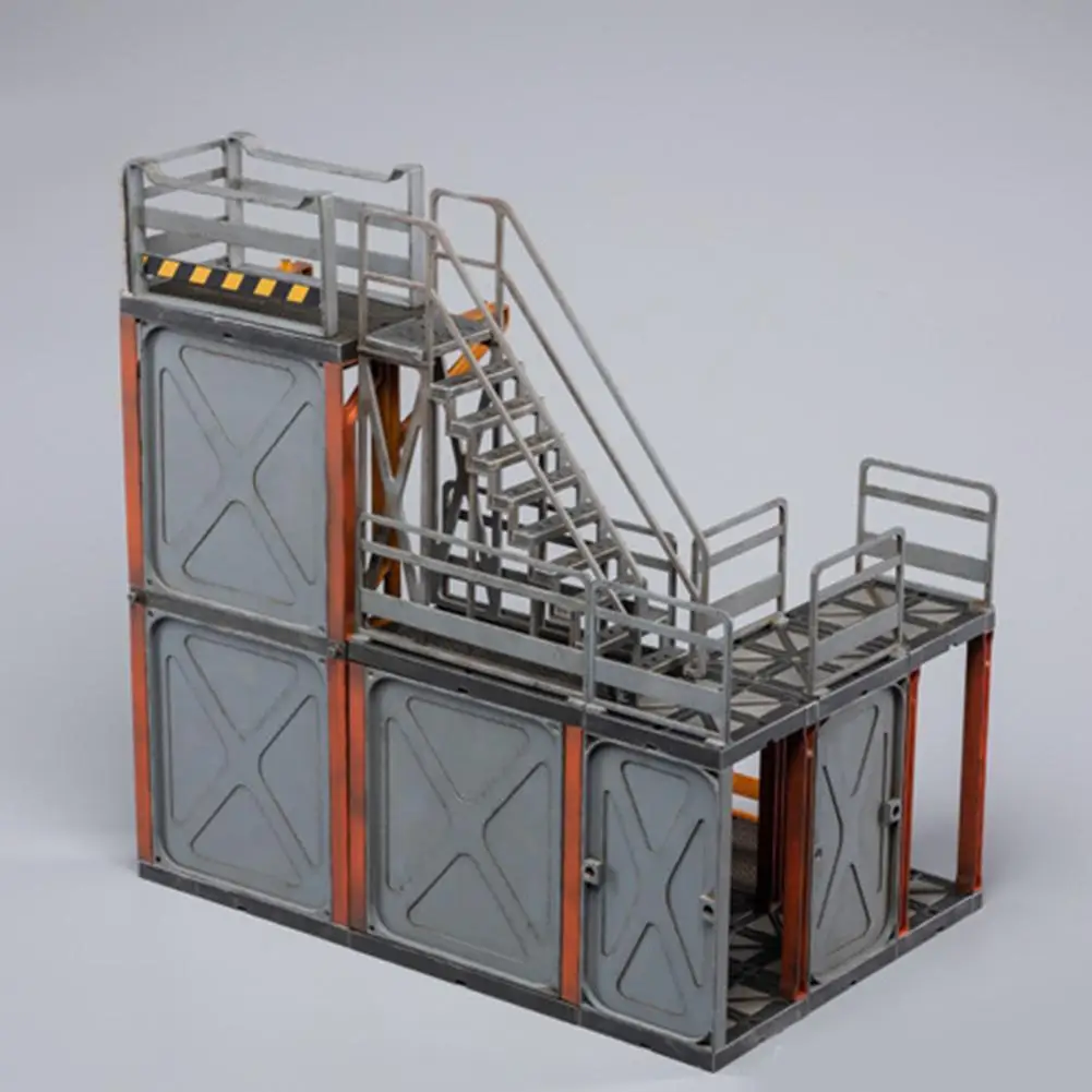 

1/18 Diorama Mecha Depot Testing Area Meeting Area (Free Accessories Included) Anime Model Toy