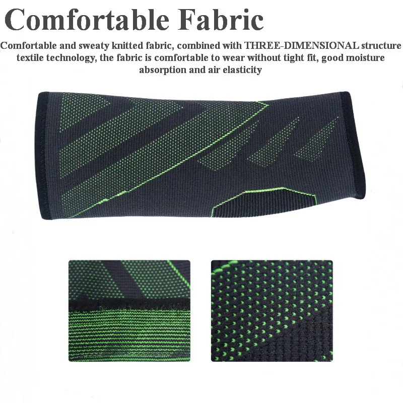 

2PCS Outdoor Sports Unisex Knitted Ankle Support Breathable Anti-sprain Football Running Foot Protective Gear