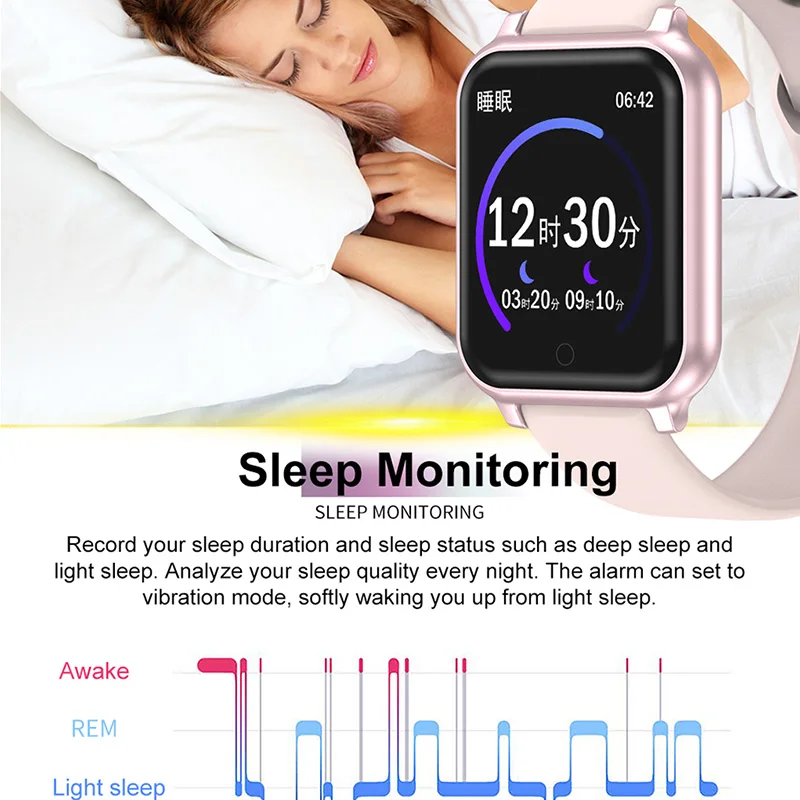 Q7 умные часы мужские женские кровяное давление водонепроницаемые фитнес