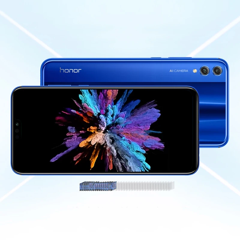 Смартфон Google Play Honor 8X8 X с глобальной ПЗУ 4 грамма 64 ГБ/128 ГБ Восьмиядерный процессор