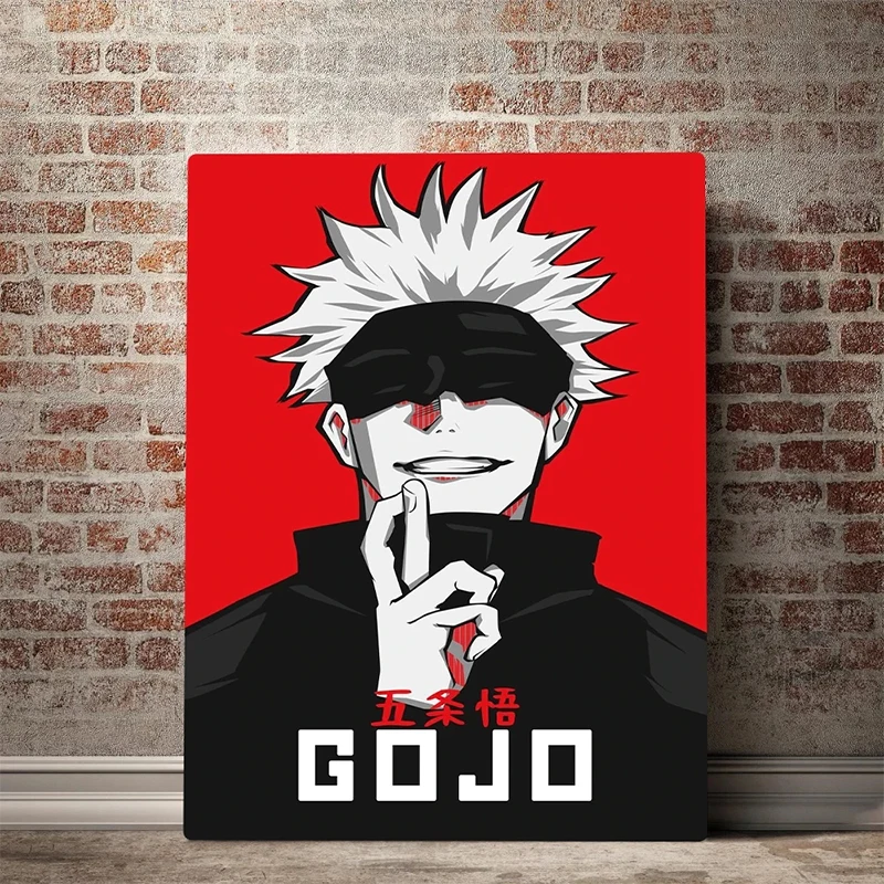 

Home Decoration Wall Art Jujutsu Kaisen Sukuna Canvas Painting Anime Picture Modern Prints Modular Frame Poster For Living Room