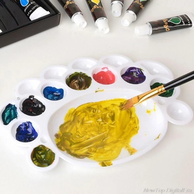 

12ml 24 Colors Professional Acrylic Paint Drawing Painting Pigment Water Resistant Kids DIY Artist D01 20 Dropshipping