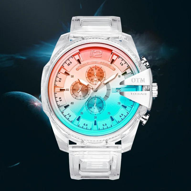 

Top Brand Mens Watches Luxury Waterproof 24 hour Date Quartz Watch Men Silicone Sports Watch Chronograph Relogio Masculino
