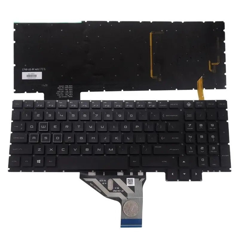

Новая клавиатура с Цветной подсветкой для HP OMEN 15-ce070tx 15-ce080tx 15-ce090tx
