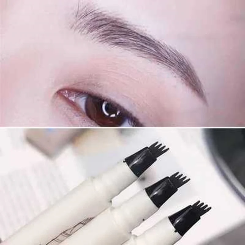Карандаш для бровей татуажная ручка эскиз Жидкий Макияж TSLM2 Microblading 4 вилка тонкая