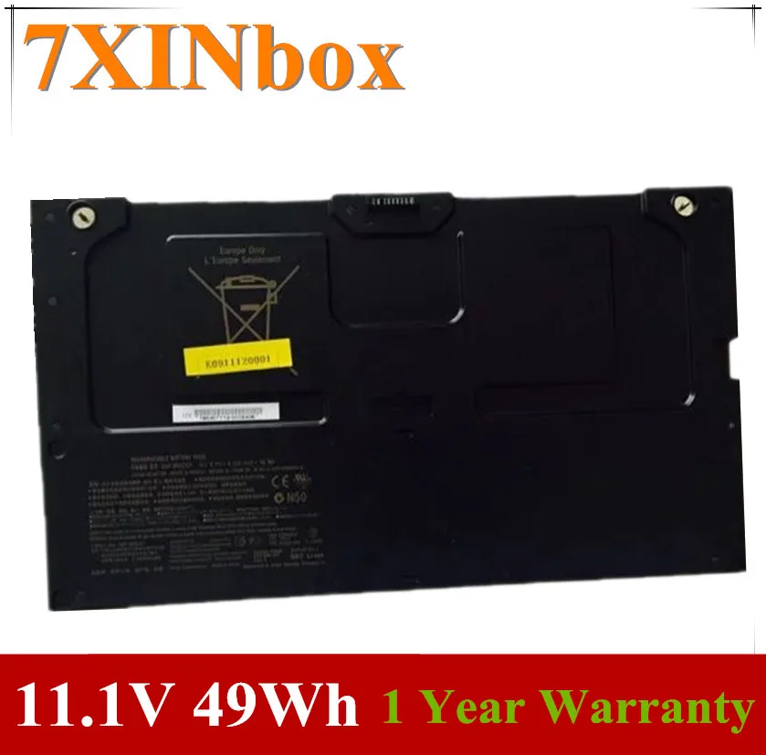 7XINbox 11 1 V 4400mAh 49wh оригинальный VGP-BPSC27 BPSC27 ломтик Аккумулятор для ноутбука SONY Z21 Z23 Z13