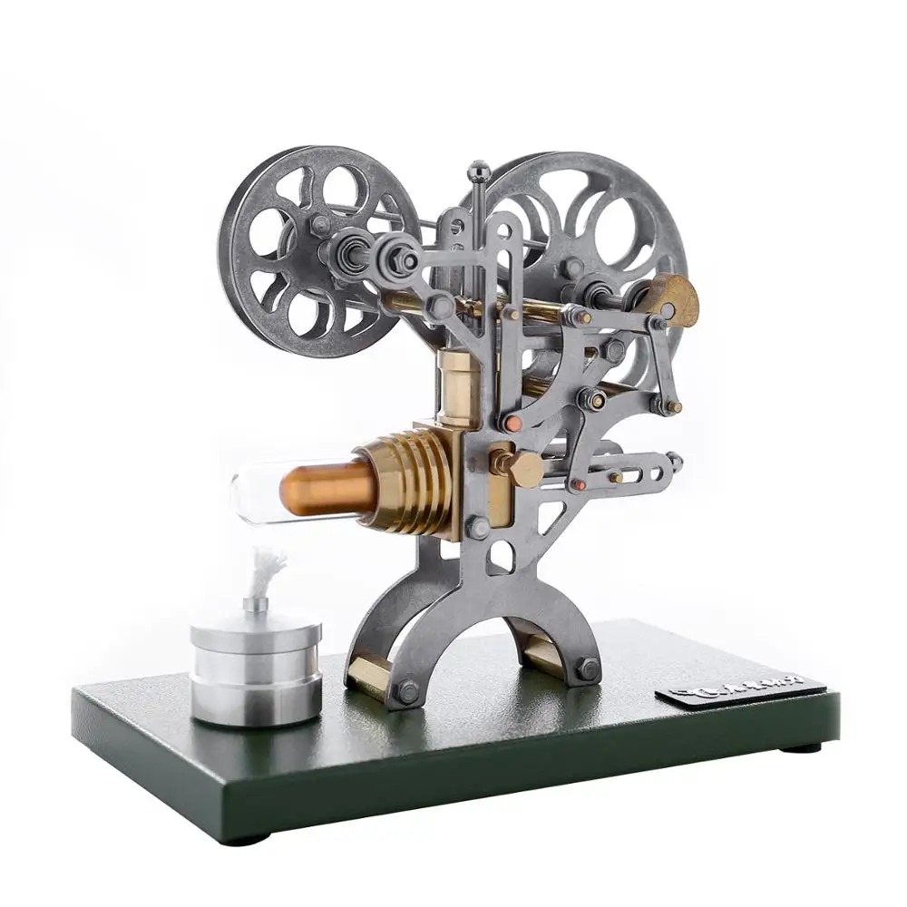 Модель двигателя из нержавеющей стали с горячим воздухом ретро проектор модель