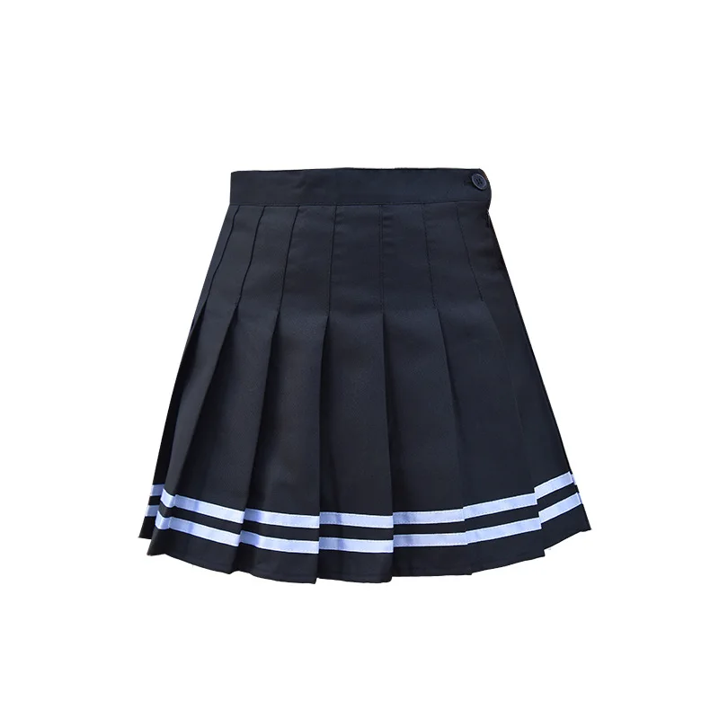 

4 Color New Summer Woman Pleated Skirt Preppy Style Women Skirts Harajuku Kawaii High Waist Skirts Dance Cosplay Skirt Mujers