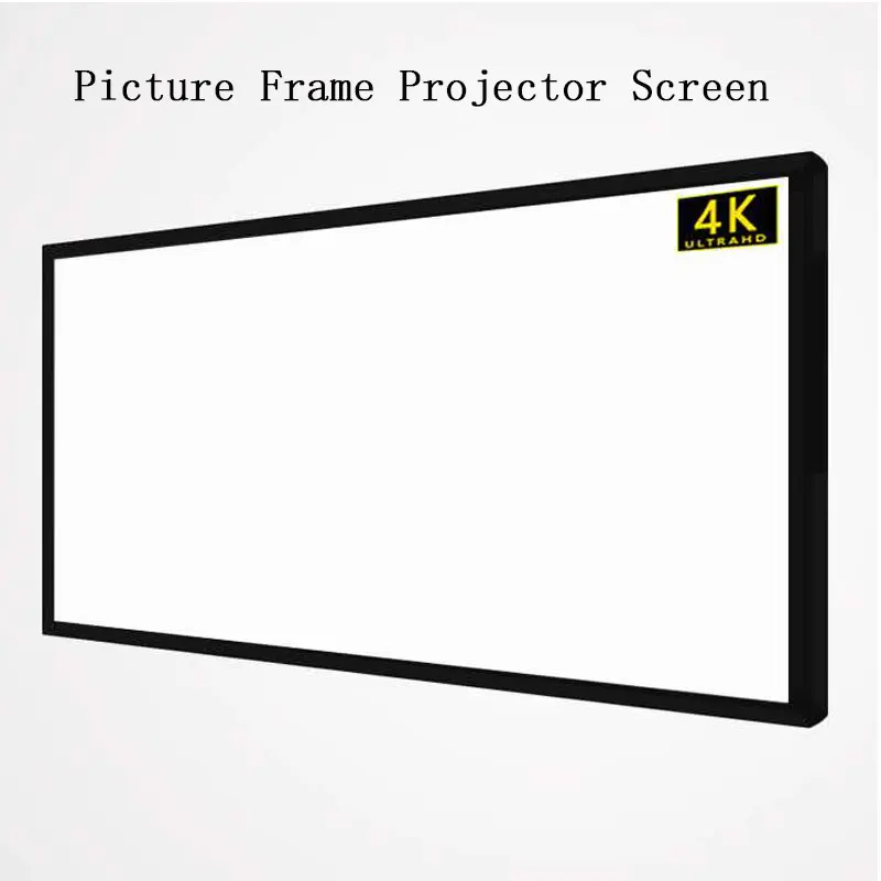 Thinyou 60 дюймов 16:9 проекционные экраны фоторамка HD проектор экран белый мягкий