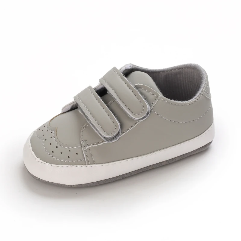 

Prewalker Newborn Baby With Solid Color Footloose Shoes 0-18 Months Toddlers Comfortable Soft Walking Shoes