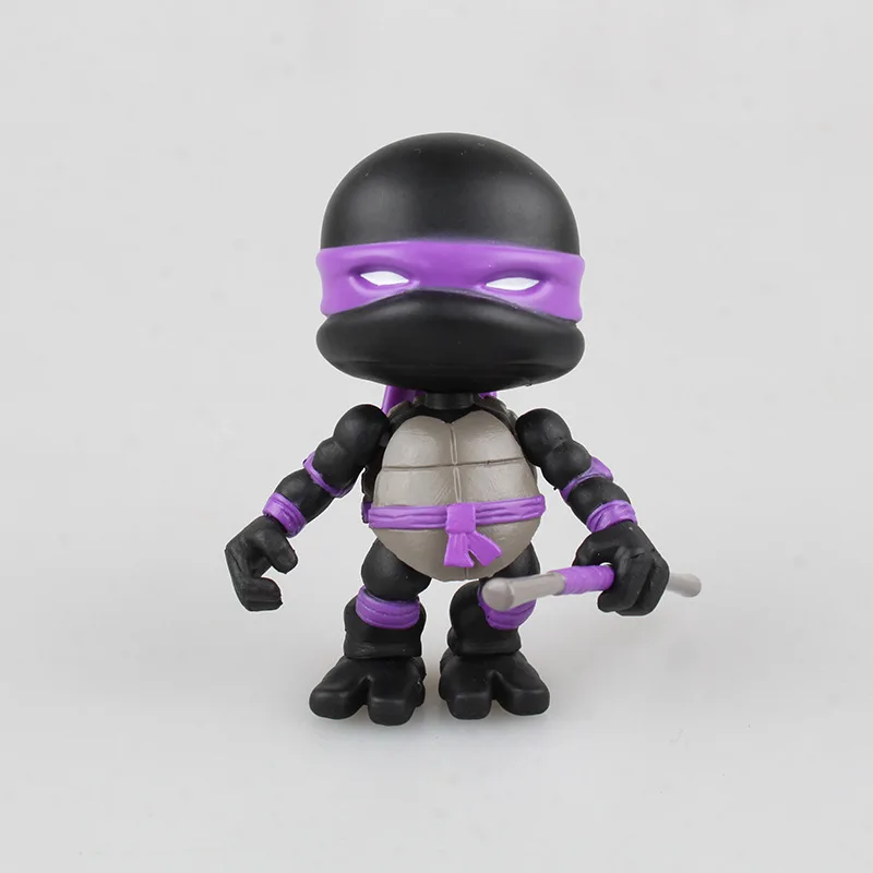 Cute 4-Super Movable Teenage Mutant Ninja Turtles Black Limited Edition Gray Battle Damage Version Two-Selectable Garage Kit