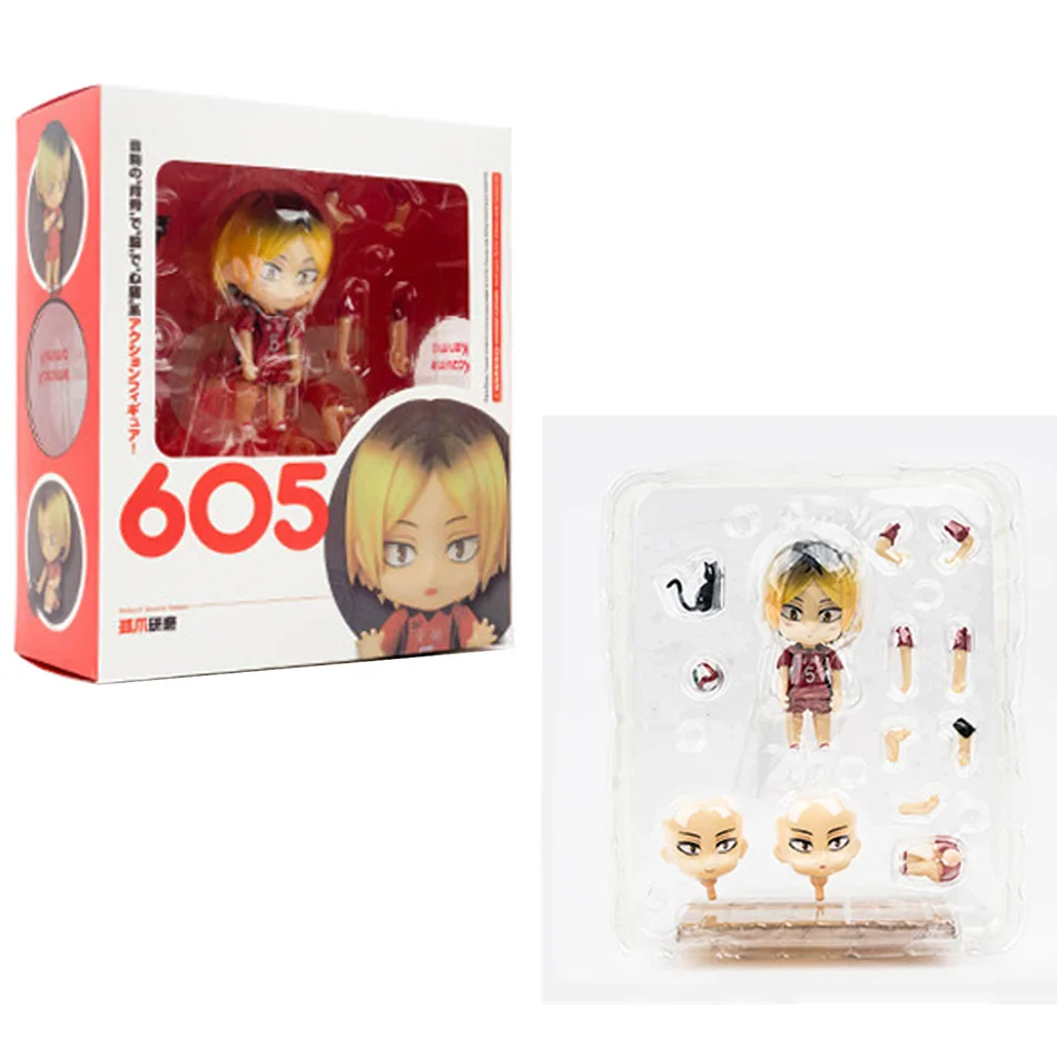 &iexcl;Tee! Hinata Syouyou 461 kageyama Tobio 489 Oikawa Tooru 563 Kozume Kenma 605 PVC figura de acci&oacute;n de juguete de modelos coleccionables-4
