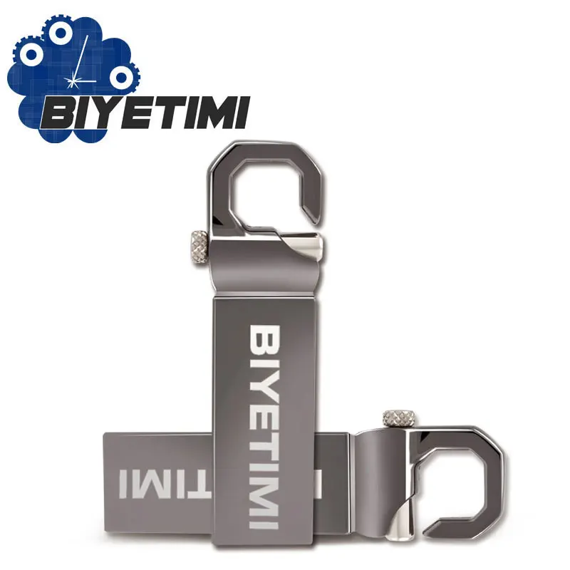 Biyetimi флэшку 32gb pendrive 128g шампур флэш накопителями 64 ГБ Ёмкость на высоком