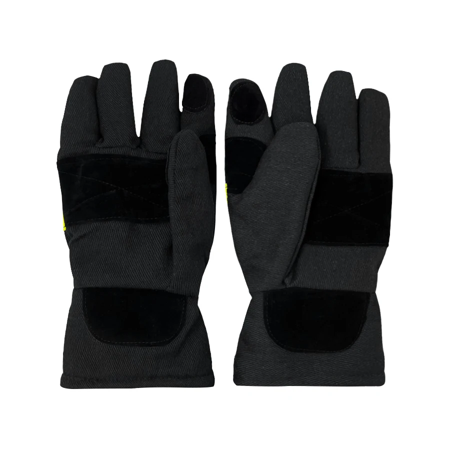 Перчатки пожарного износостойкие противоскользящие утолщенные огнестойкие